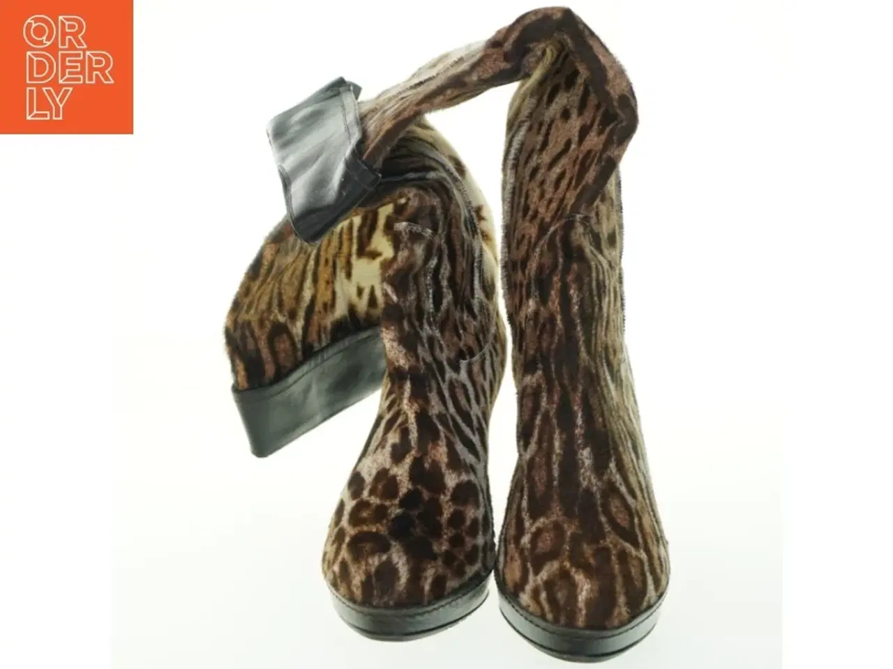 Billede 2 - Leopard støvler fra Stuart (str. 28x52 cm)