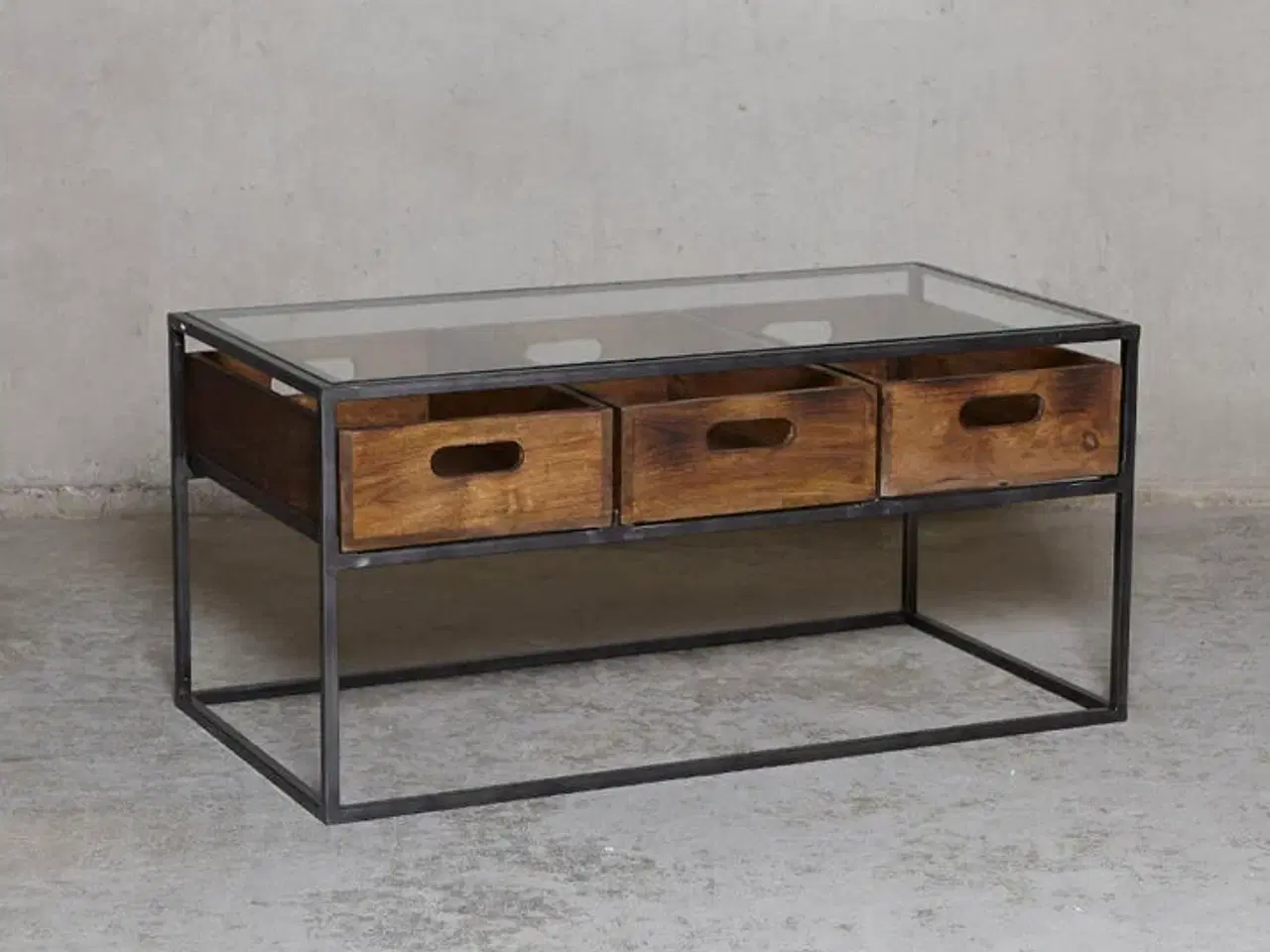 Billede 1 - Nyt SOFABORD GLAS-JERN