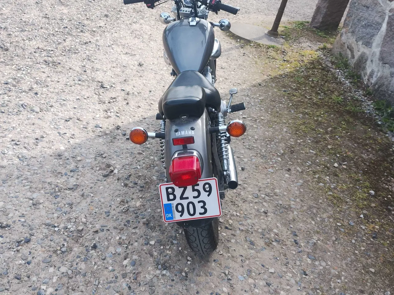Billede 2 - Yamaha  nysynet med nummerplader sælges hurtigt