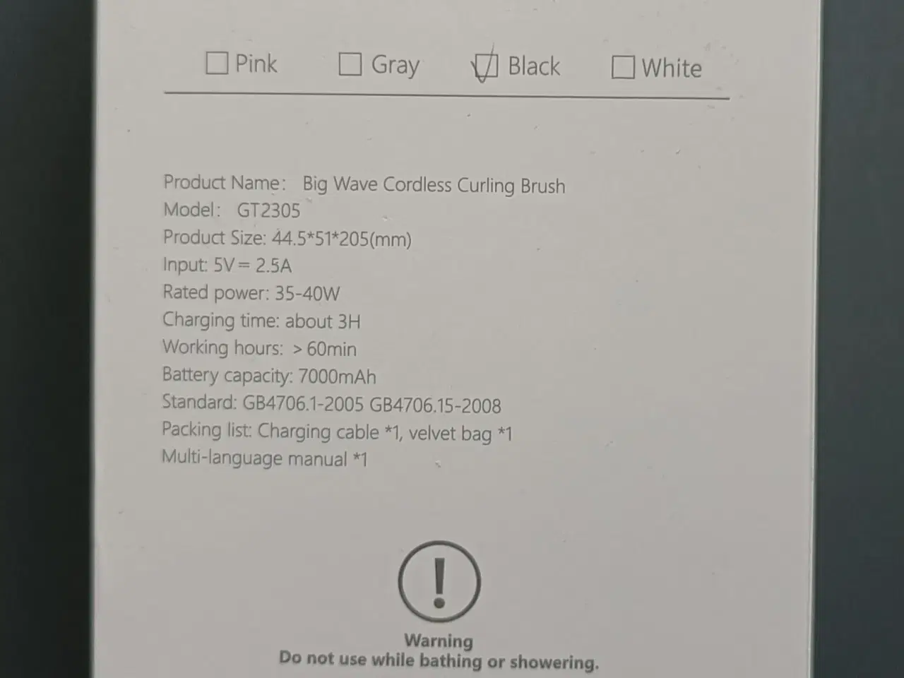 Billede 4 - Trådløst krøllejern oplades via USB