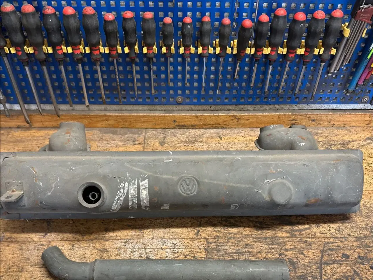Billede 2 - Original VW udstødning til T1 splitbus og et sæt c
