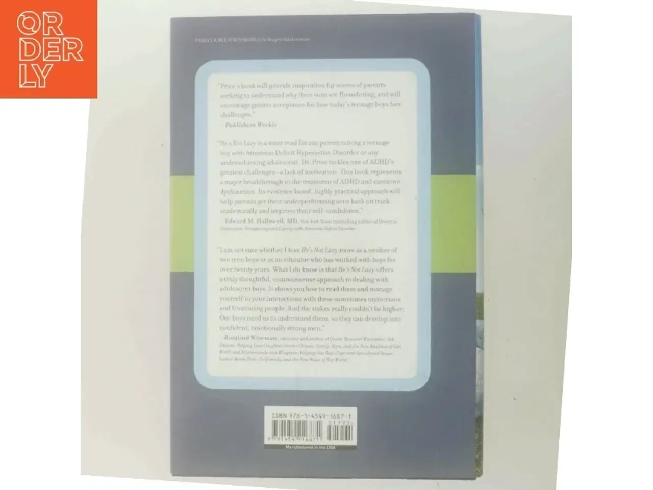 Billede 3 - He's Not Lazy af Adam Price (Bog)