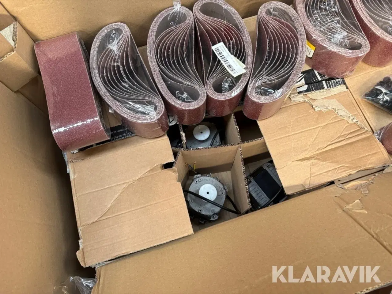 Billede 6 - Blandet lot propper, slibebånd, el-motorer