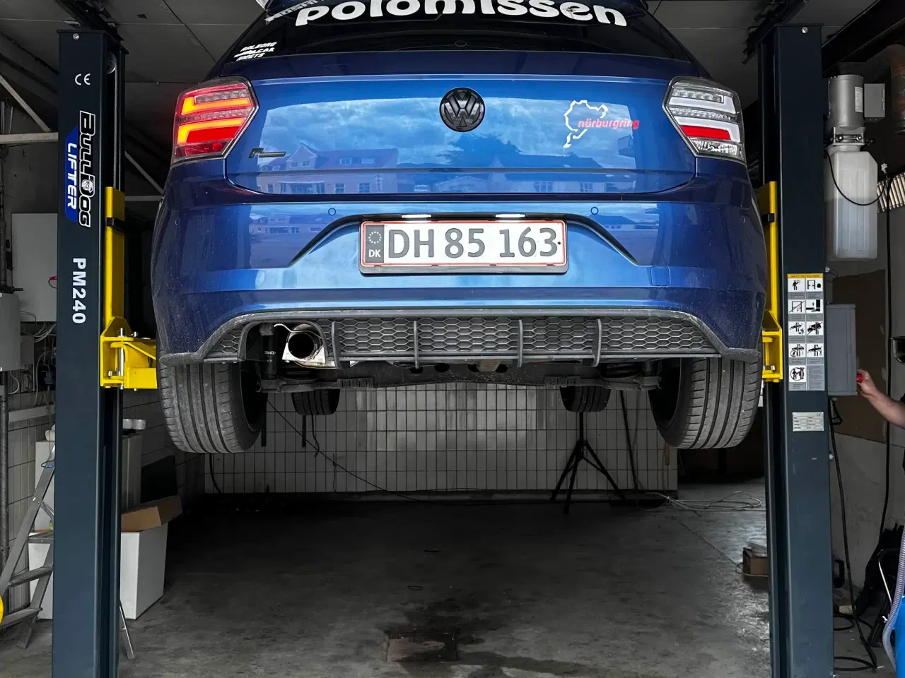 Billede 1 - 2-søjlet 4 tons autolift – Næsten ny! (2024)