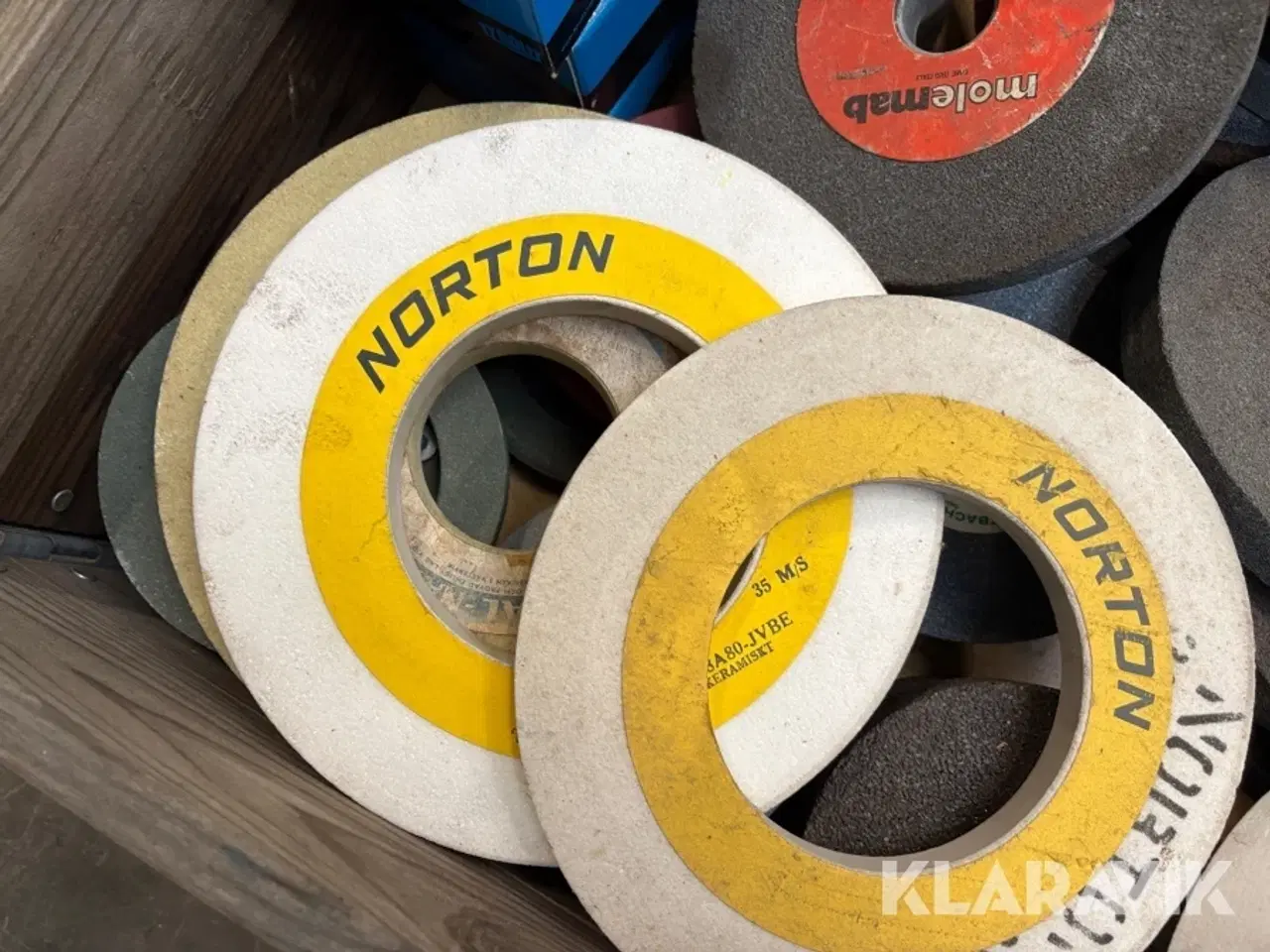 Billede 11 - Slibe/pudse skiver - assoterede type og størrelse