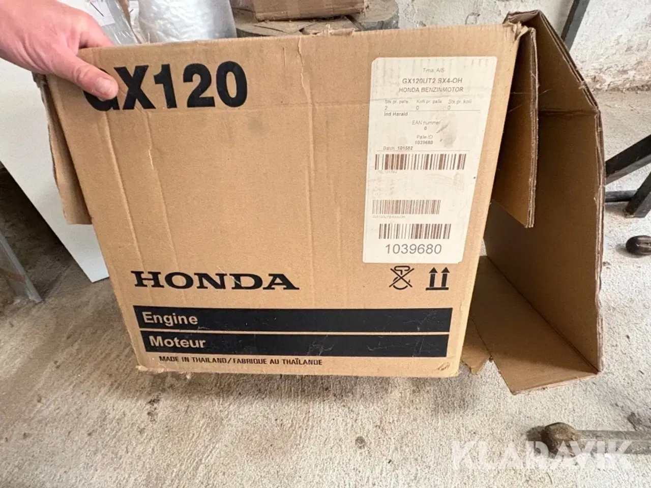 Billede 11 - Motor Honda  GX 120