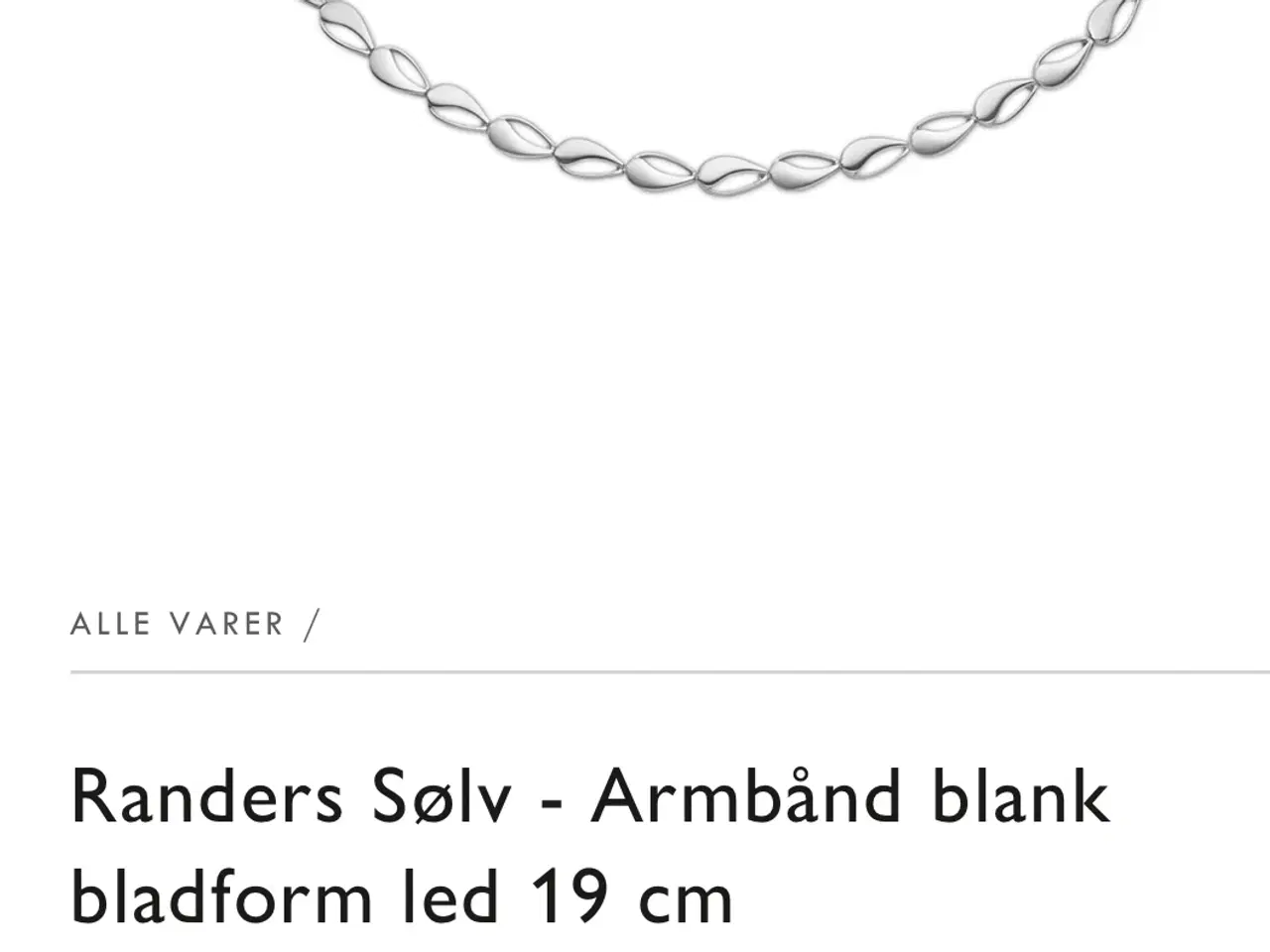 Billede 3 - Randers sølv armbånd