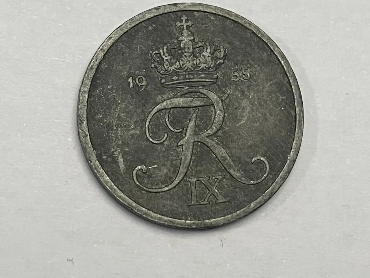 Billede 1 - 2 Øre Danmark 1955