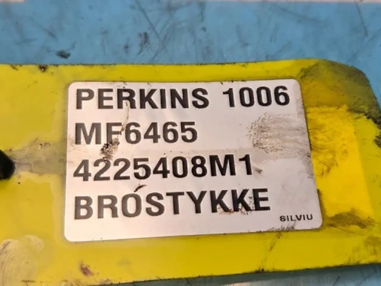 Billede 9 - Perkins 1006 Brostykke 4225408M1