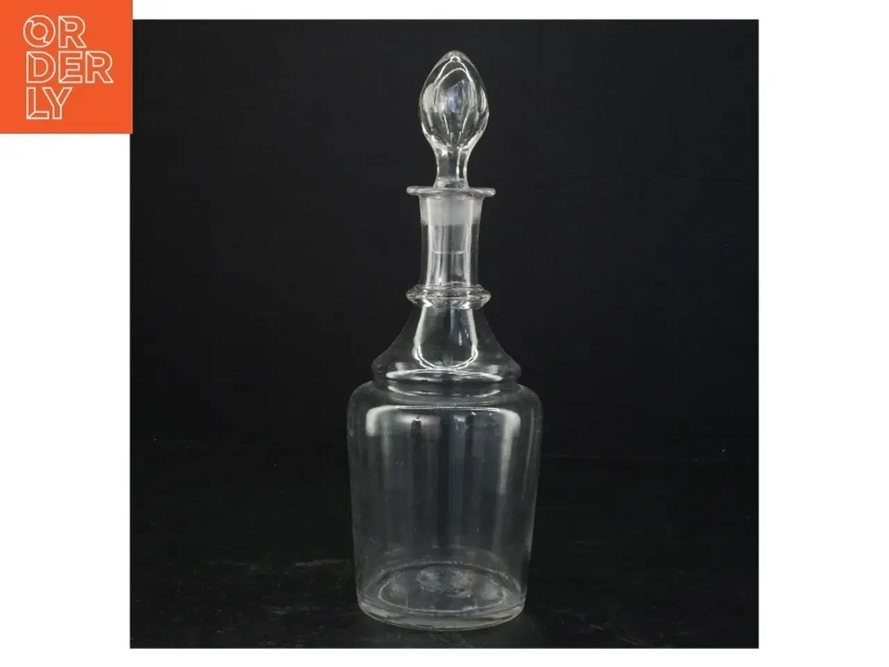 Billede 1 - Glasdekoration med prop (str. 26 x 9 cm)