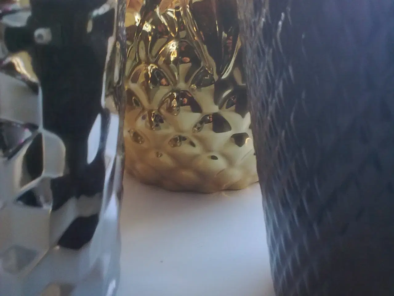 Billede 1 - Guld sølv kobber GRAFISK potteskjuler SÆT