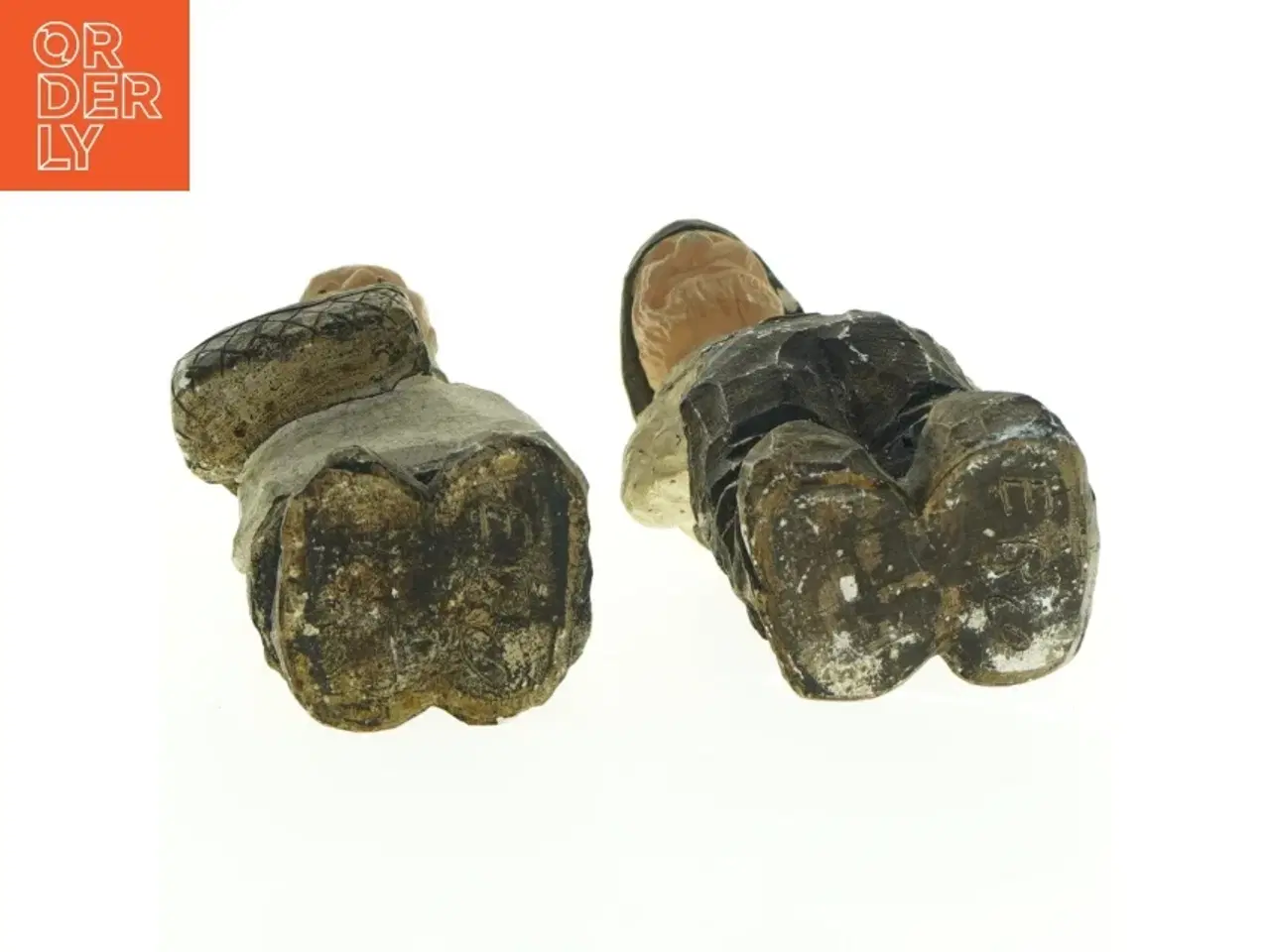 Billede 2 - Fgurer af ældre par (str. 20 x 9 cm og 21 x 9 cm)