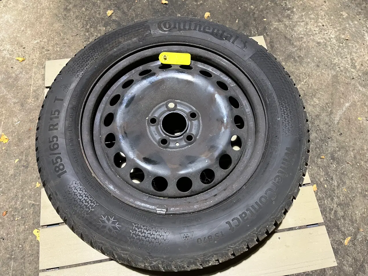 Billede 2 - Continental vinterdæk på fælg VW, SEAT, Skoda