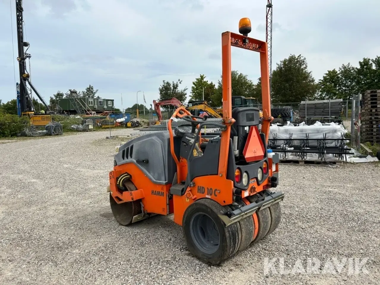 Billede 4 - Vejtromle HAMM HD10C