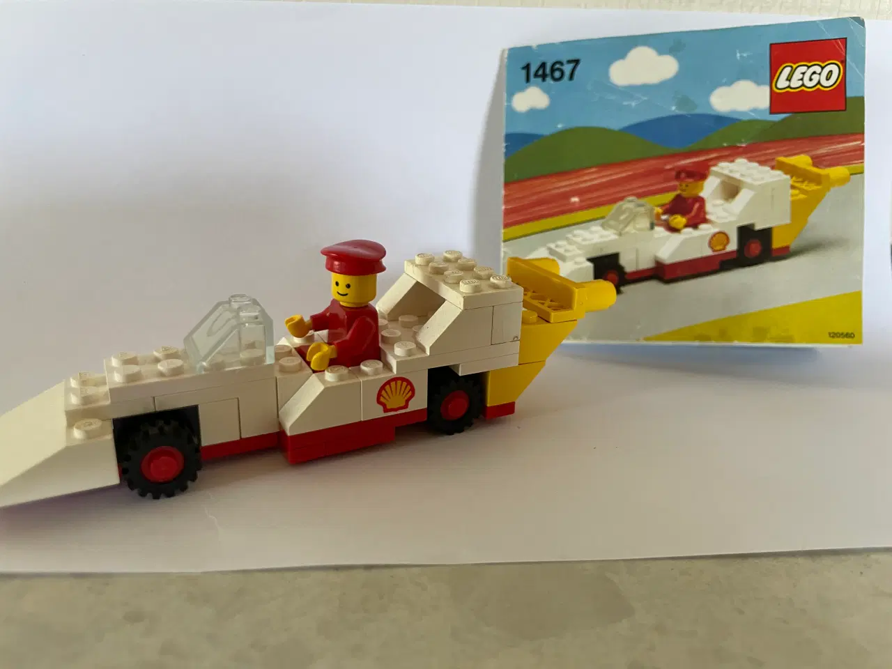 Billede 1 - Lego System 1467, Shell Race Car