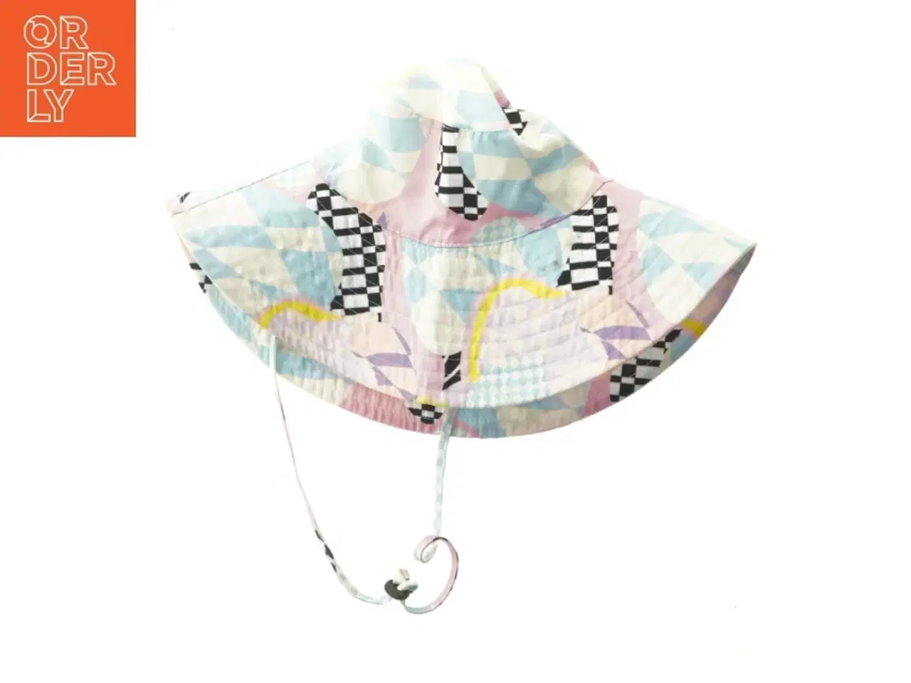 Billede 1 - Mønstret solhat fra Hunkøn (str. 168 )