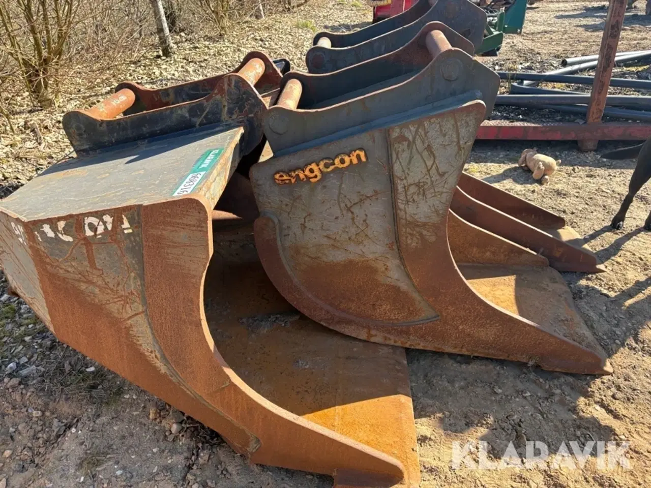 Billede 9 - Skovle Engcon 3 Styk