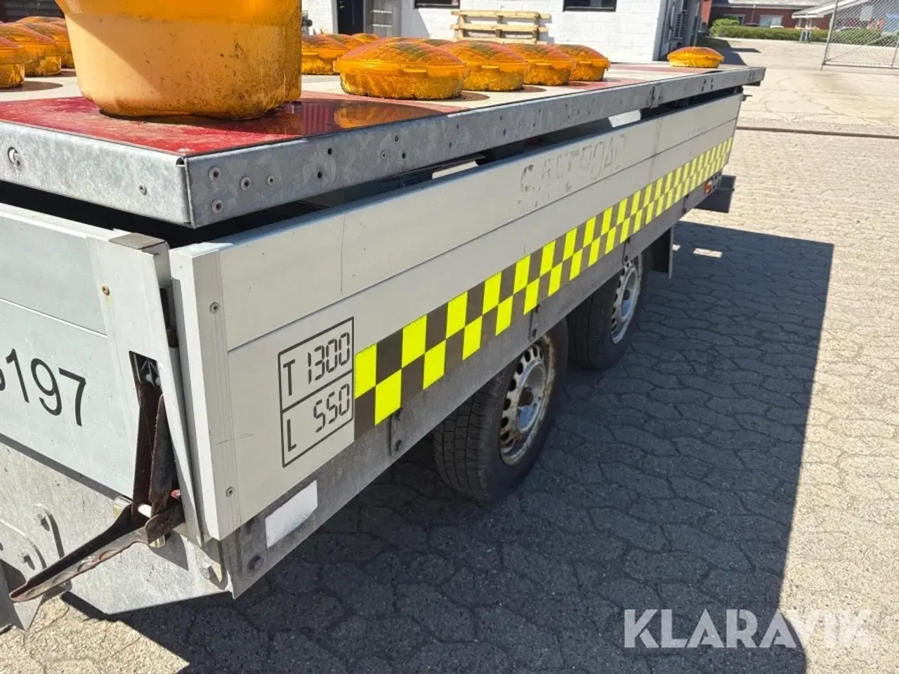 Billede 9 - Anhængere til personbiler Safetrailer Tavlevogn