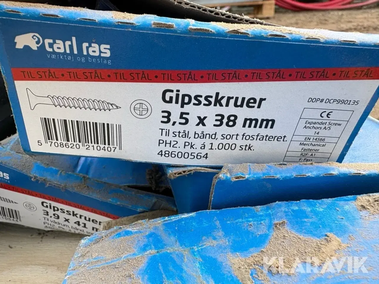 Billede 6 - Gipsskruer lot