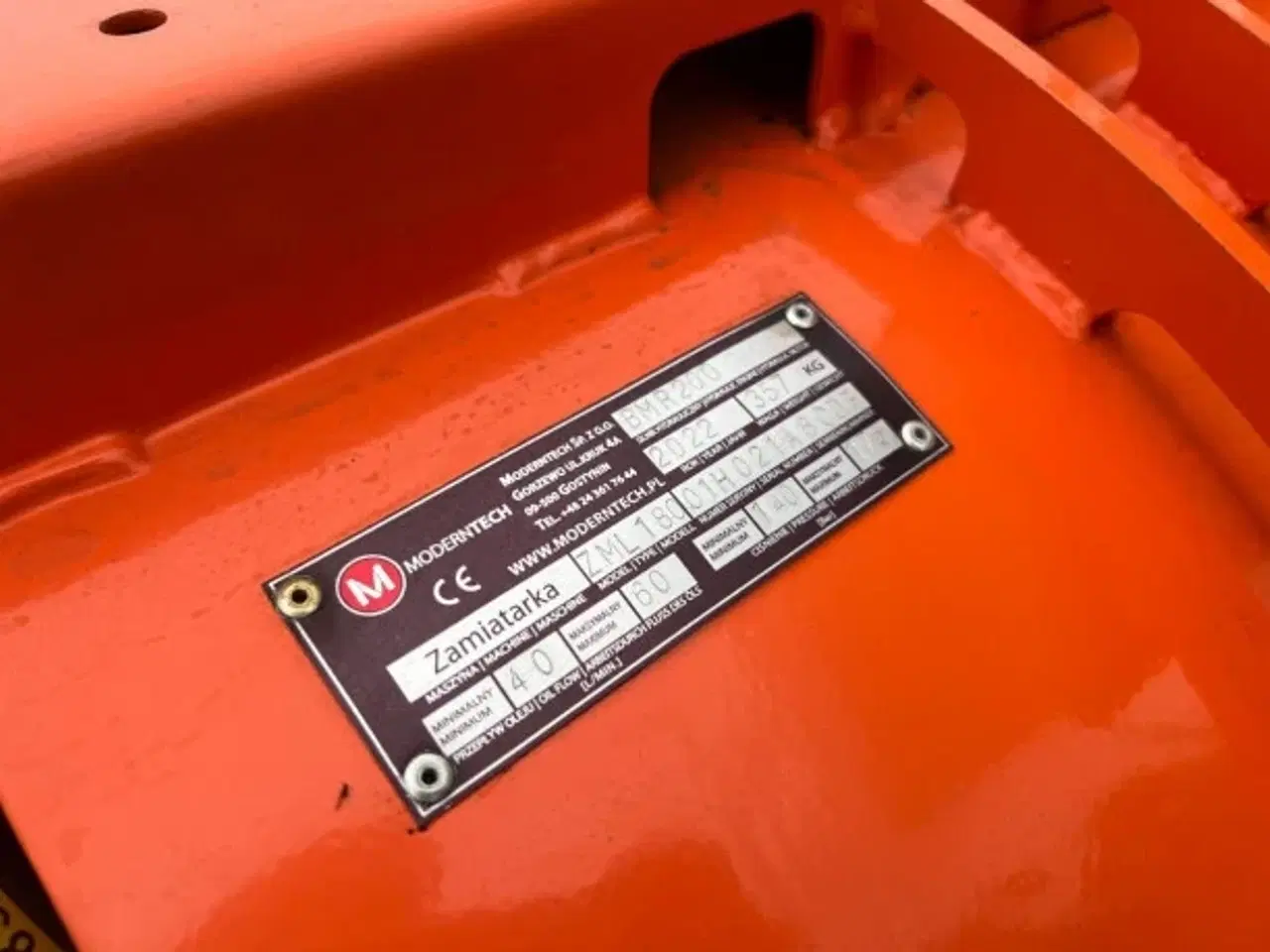 Billede 13 - ModernTech ZML180 kost / Giant skifte