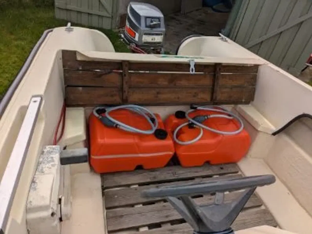 Billede 4 - Styrepultsjolle LAMI 425R med Brenderup bådtrailer