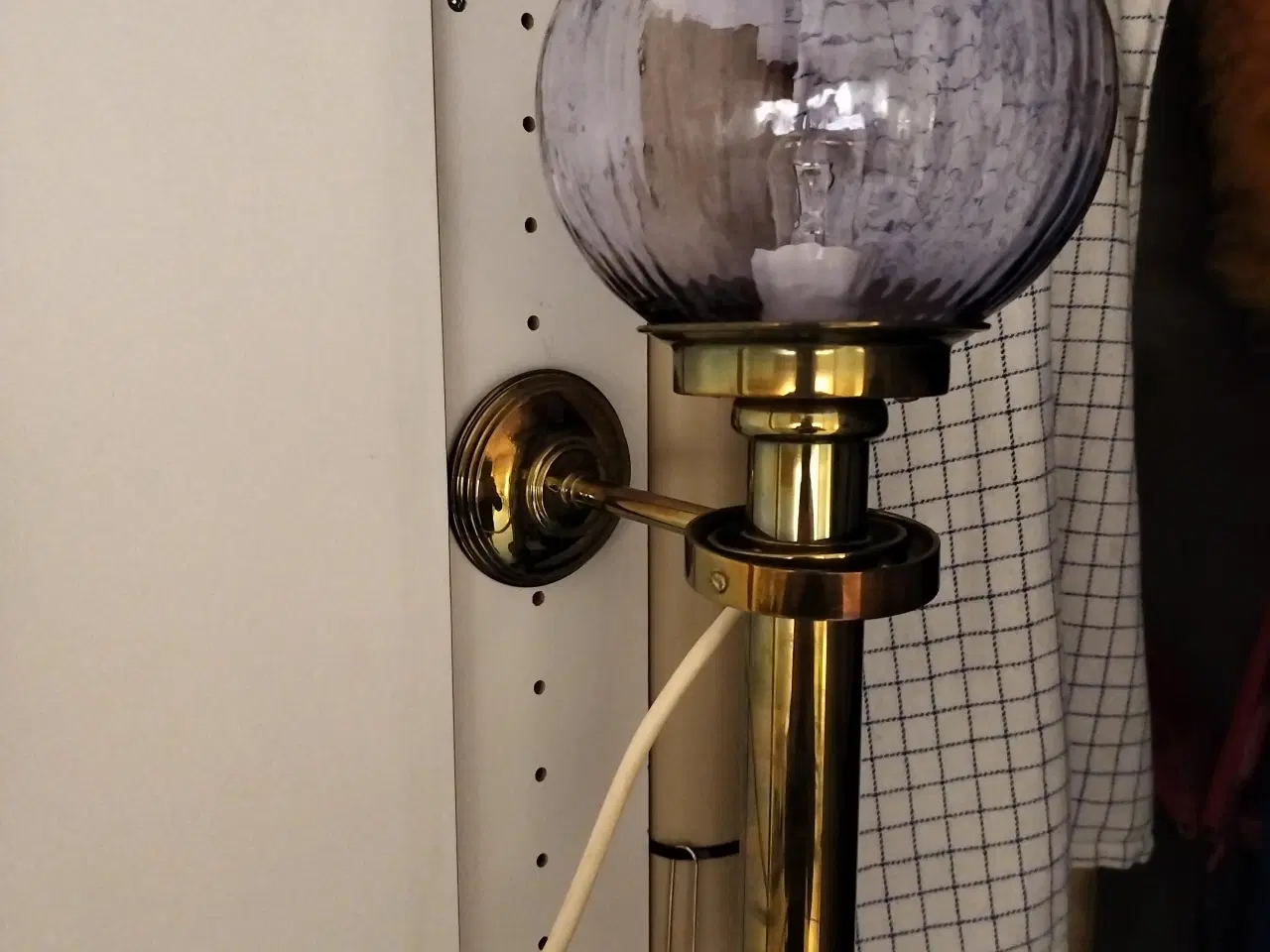 Billede 1 - Skibslampe, messing