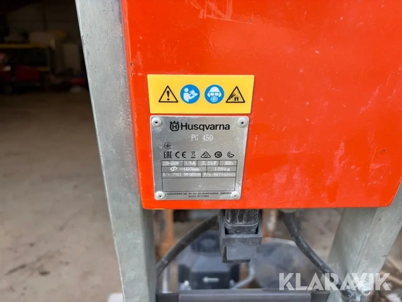 Billede 11 - Gulvslibemaskine Husqvarna Pg 450