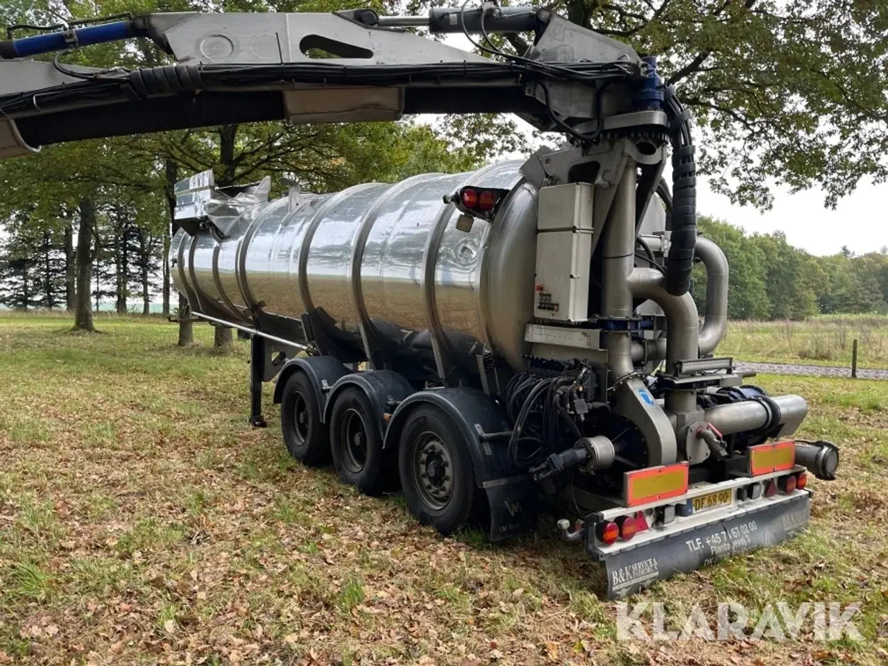 Billede 4 - Gylletrailer Sættevogn VM tarm 34 m3