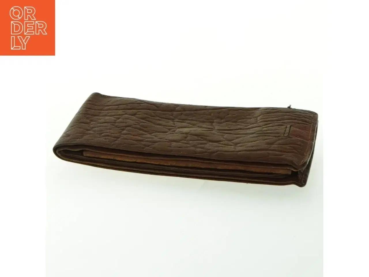 Billede 3 - Læderpung (str. 14,5x9,5 cm)