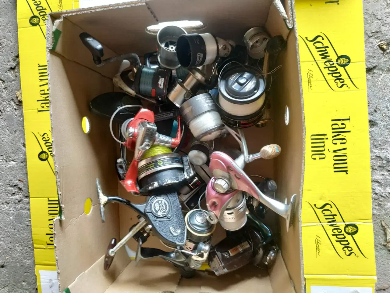 Billede 4 - Stor samling af fiskegrej i mange dele