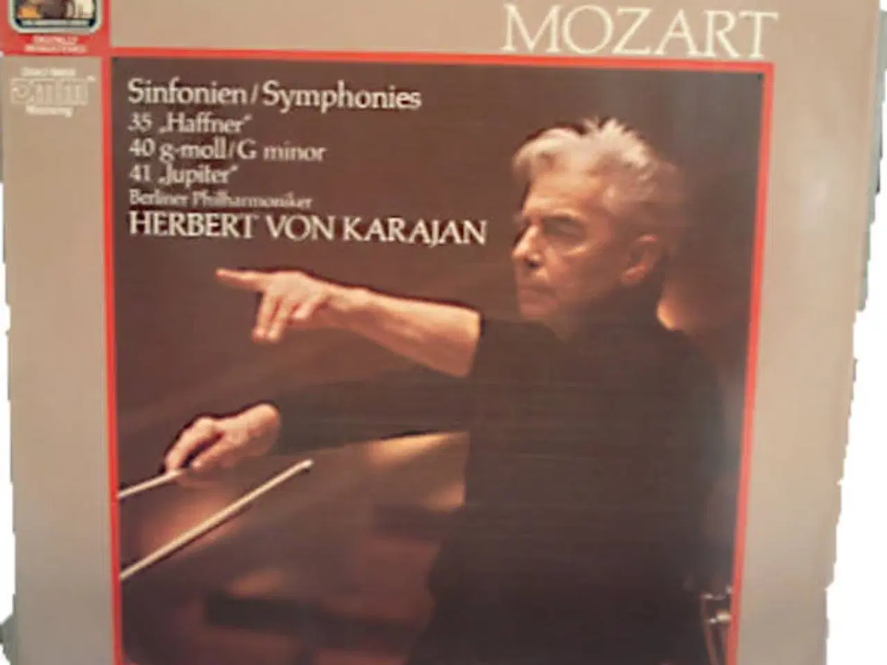 Billede 1 - Mozart 3 symfonier, von Karajan & Berliner, vinyl
