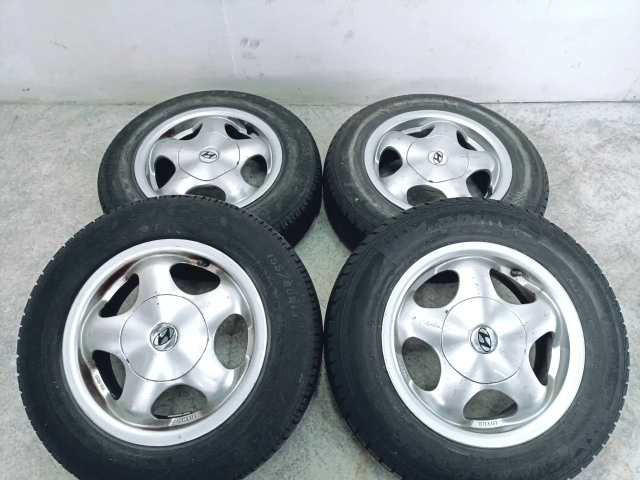Billede 3 - 4x114,3 13" ET41 nav 67,1ø Hyundai sommersæt