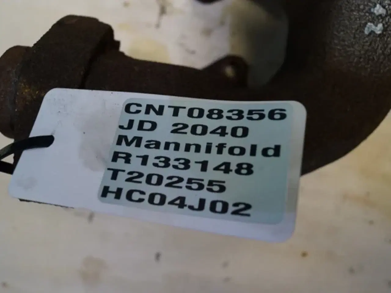 Billede 5 - John Deere 2040 Udstødningsmanifold R133148