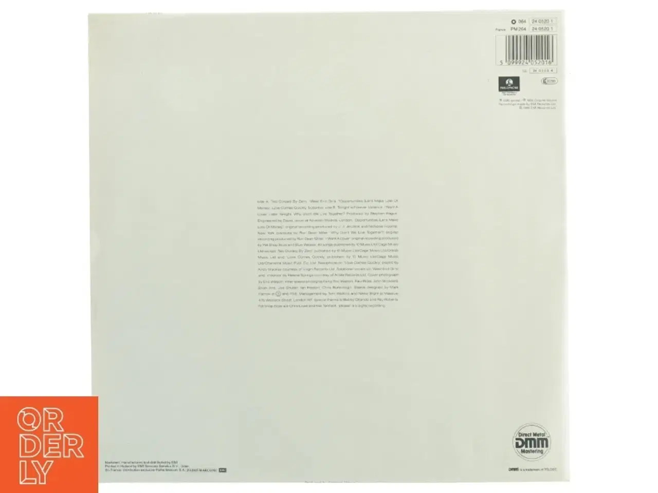 Billede 2 - Pet Shop Boys - Please Vinylplade fra Parlophone (str. 31 x 31 cm)