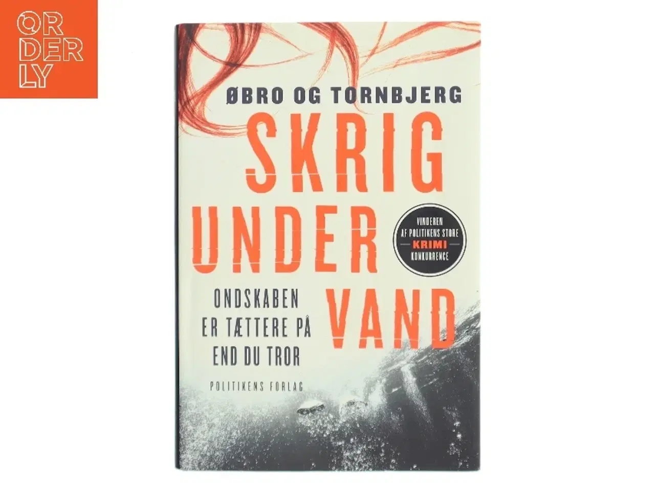 Billede 1 - Skrig under vand af Jeanette Øbro Gerlow (Bog)