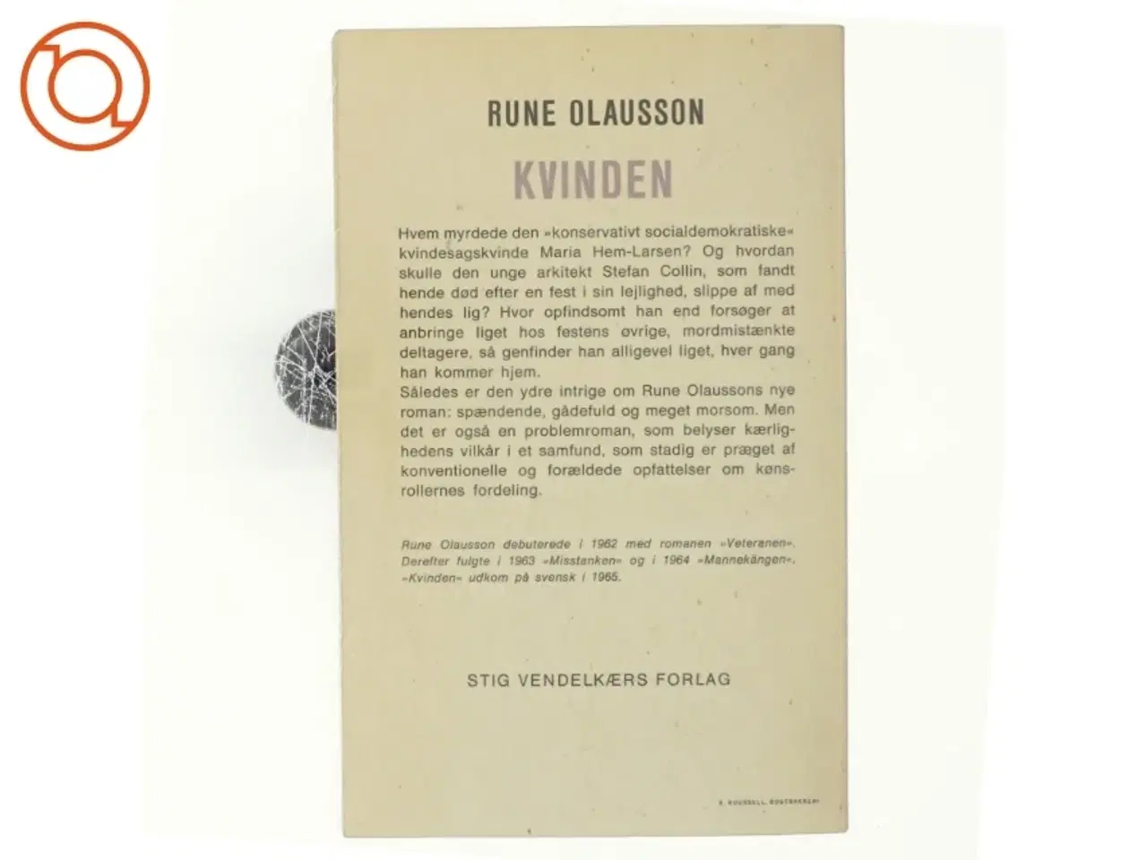 Billede 3 - Kvinden af Rune Olausson (bog)