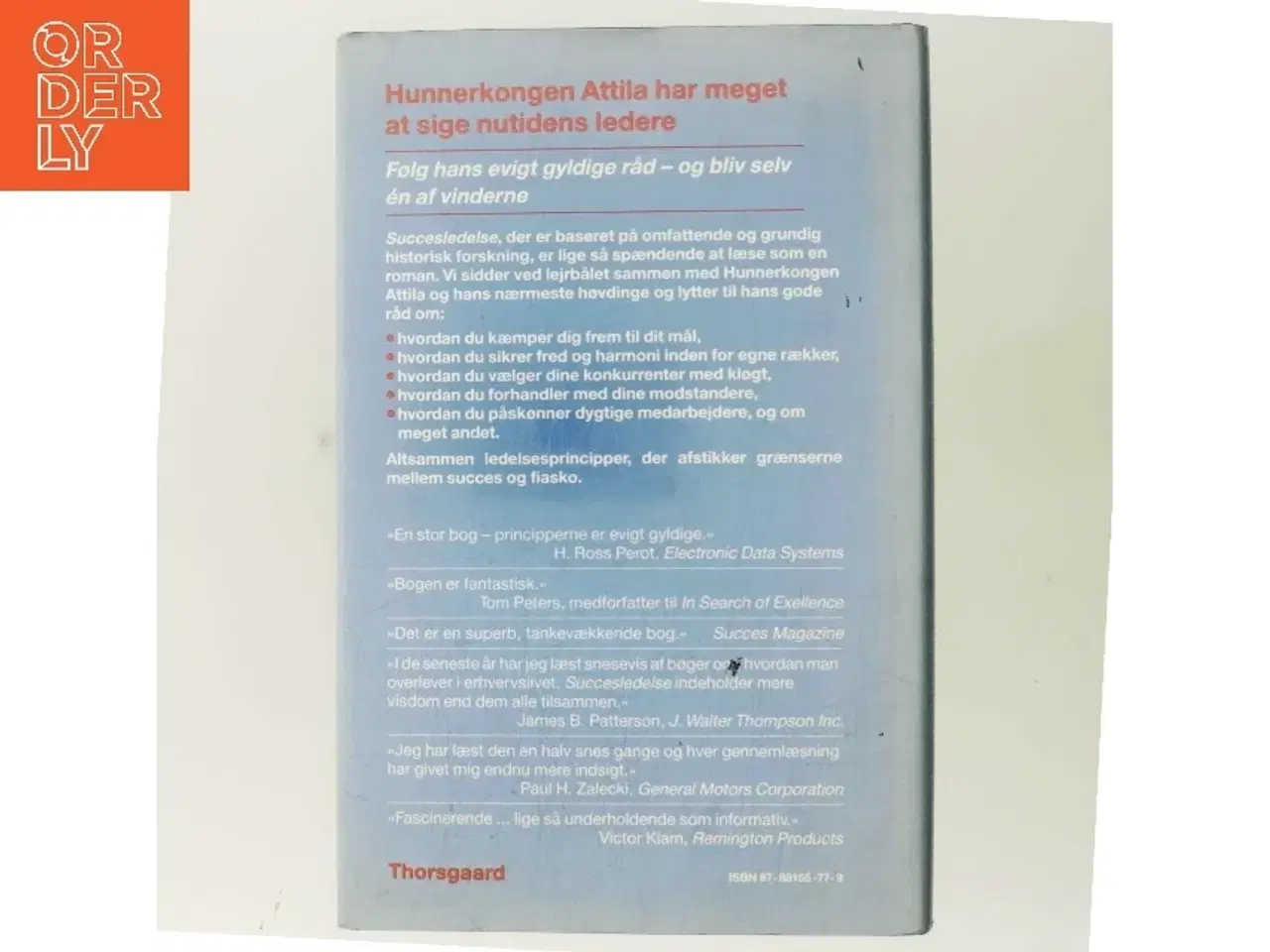 Billede 3 - Succes Ledelse af Wess Roberts (Bog)