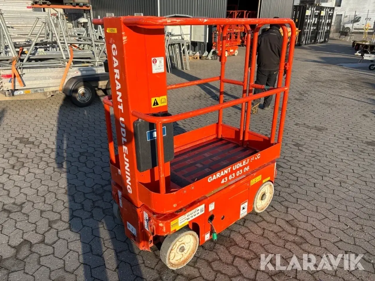 Billede 1 - Søjlelift Snorkel M1230E