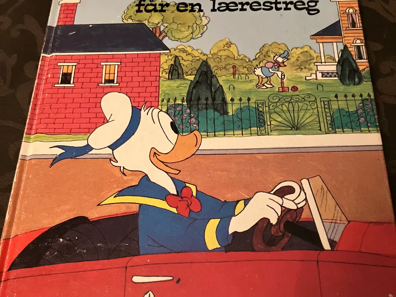 Billede 1 - Anders And får en lærestreg