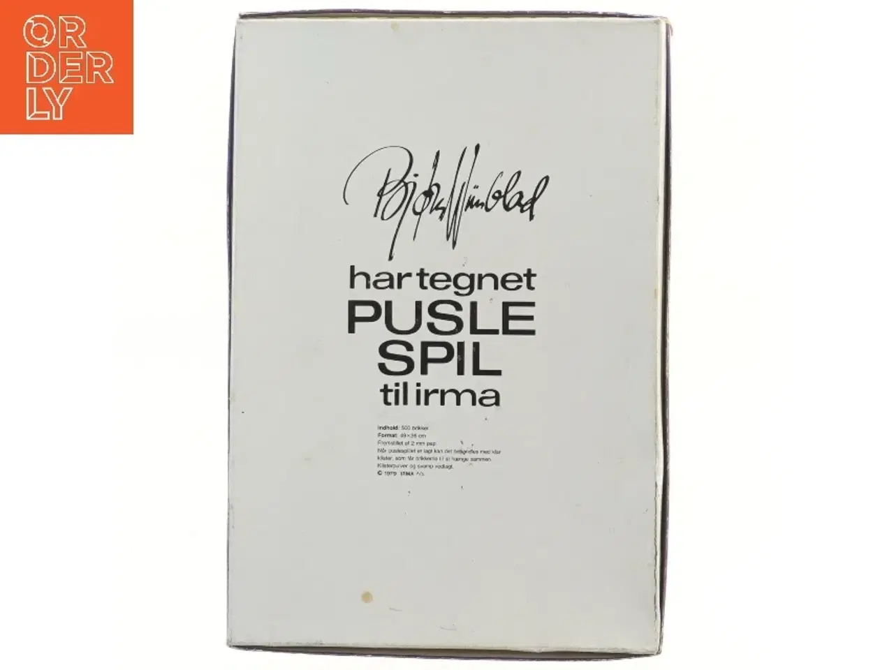 Billede 3 - Bjørn Wiinblad Øst puslespil med 500 brikker fra Bjørn Wiinblad (str. 500 brikker cm)