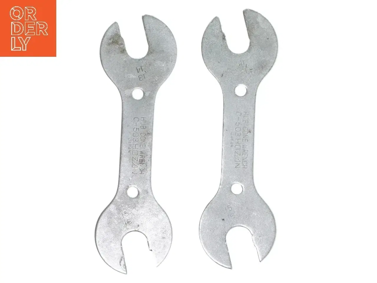 Billede 2 - Sæt med to konusnøgler (str. 15 cm)