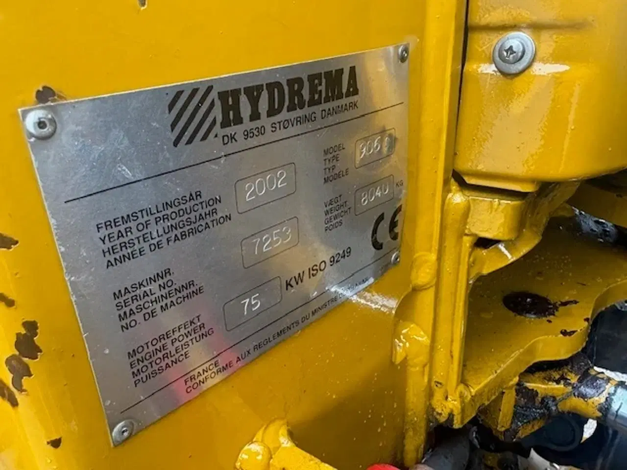Billede 3 - Hydrema 906C ESD HYDRAULISK SKIFT FOR OG BAG, 3IEN SKOVL