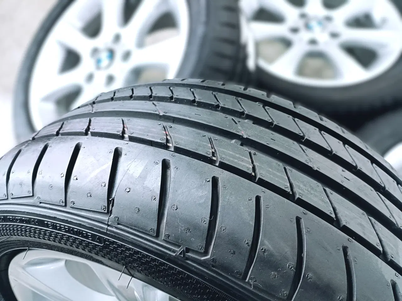 Billede 7 - 5x120 17" IS/ET37 nav 72,6ø BMW sommersæt inkl.TPM