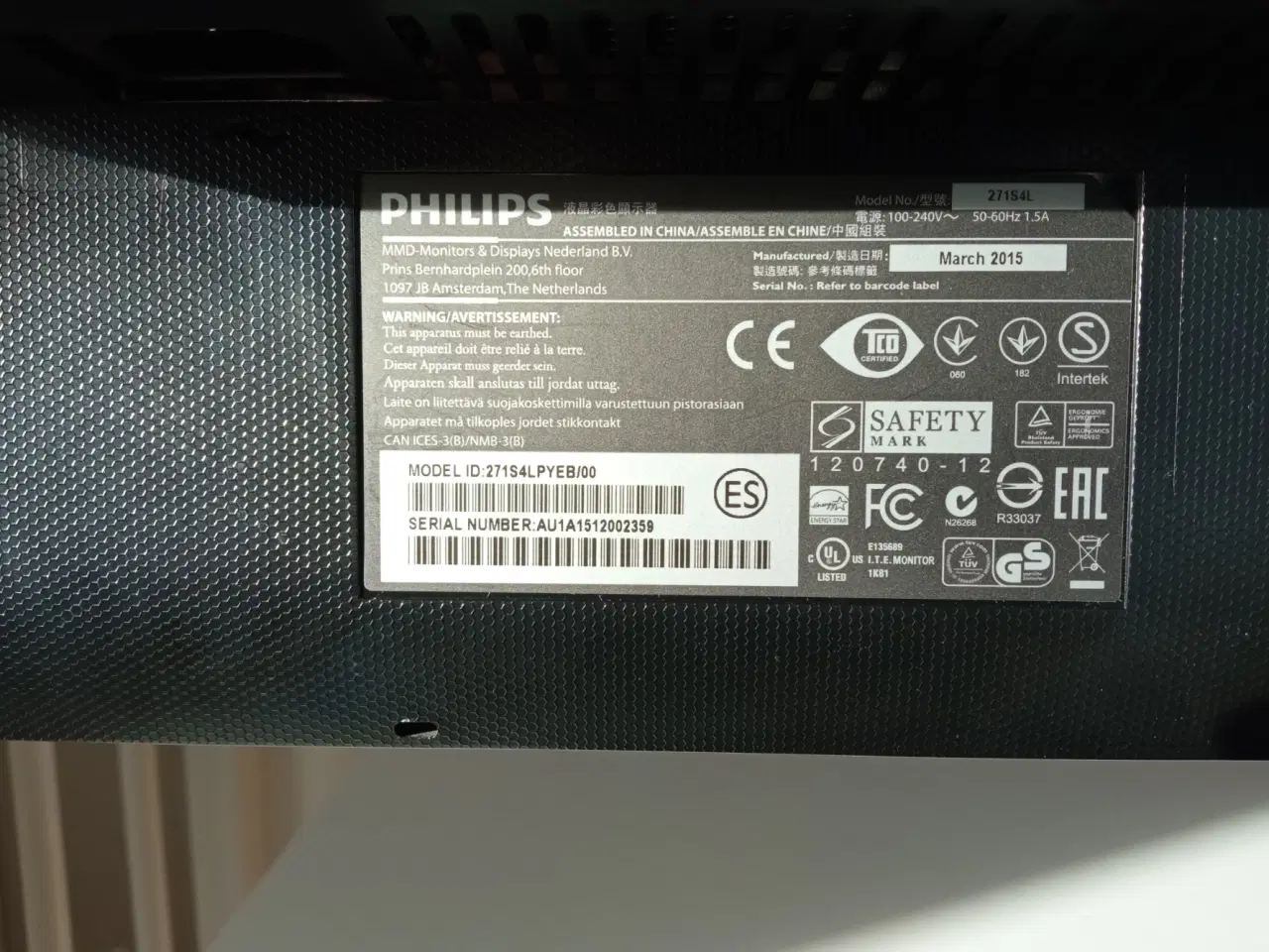 Billede 7 - Philips LCD-skærm - 27"