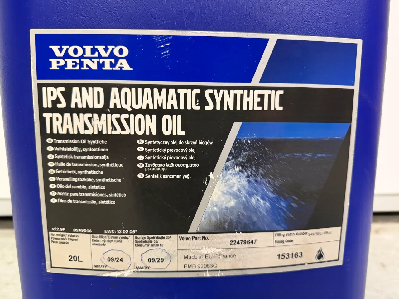 Billede 3 - Volvo Penta Aquamatic Synthetic Transmission Oil 2