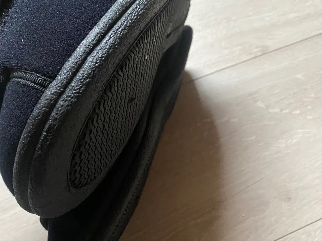 Billede 2 - Terapi hjemmesko uld med velcro