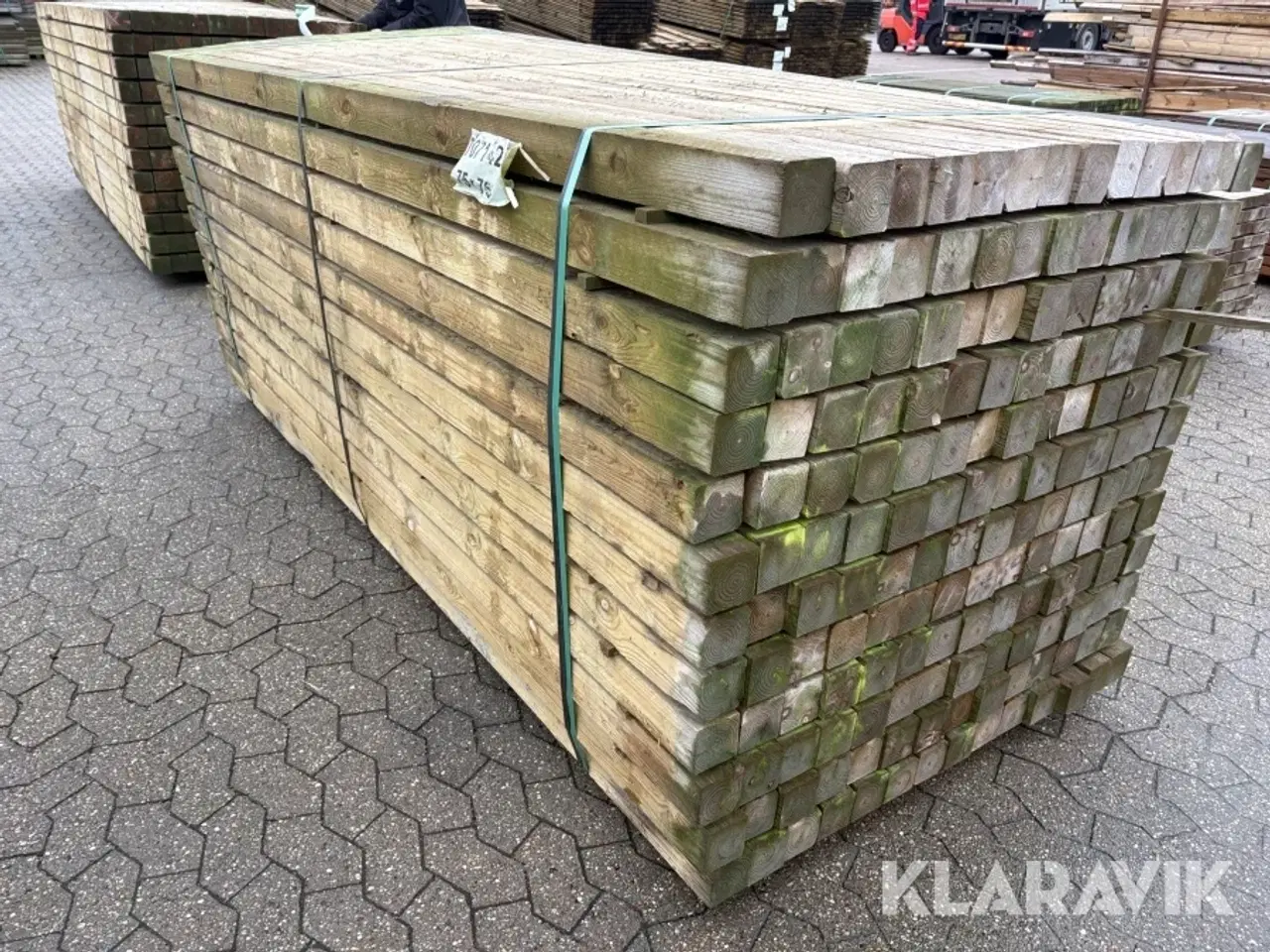 Billede 2 - Trykimprægnerede stolper 168 styk