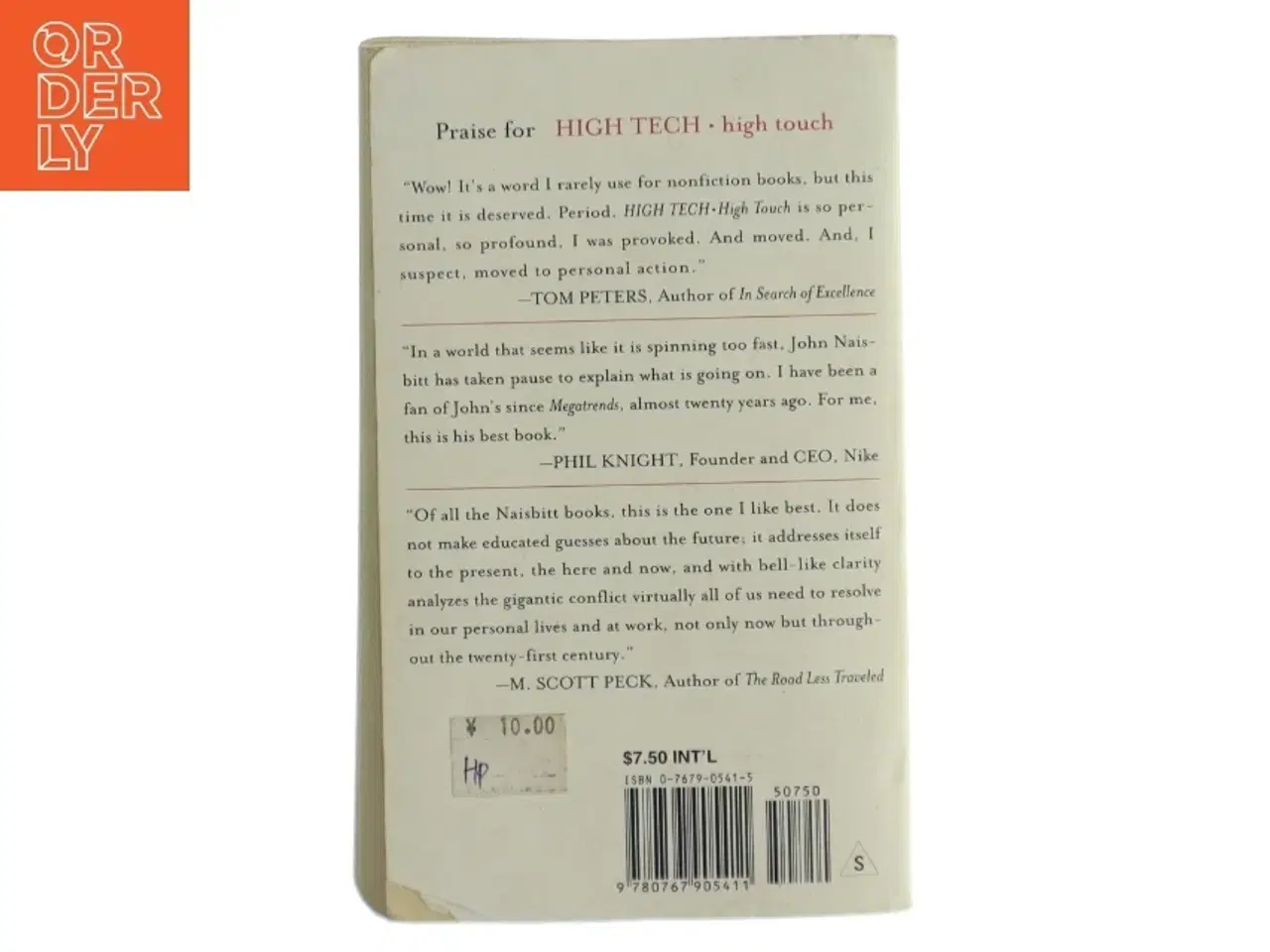 Billede 2 - High Tech, High Touch af John Naisbitt, Nana Naisbitt, Douglas Philips (Bog)