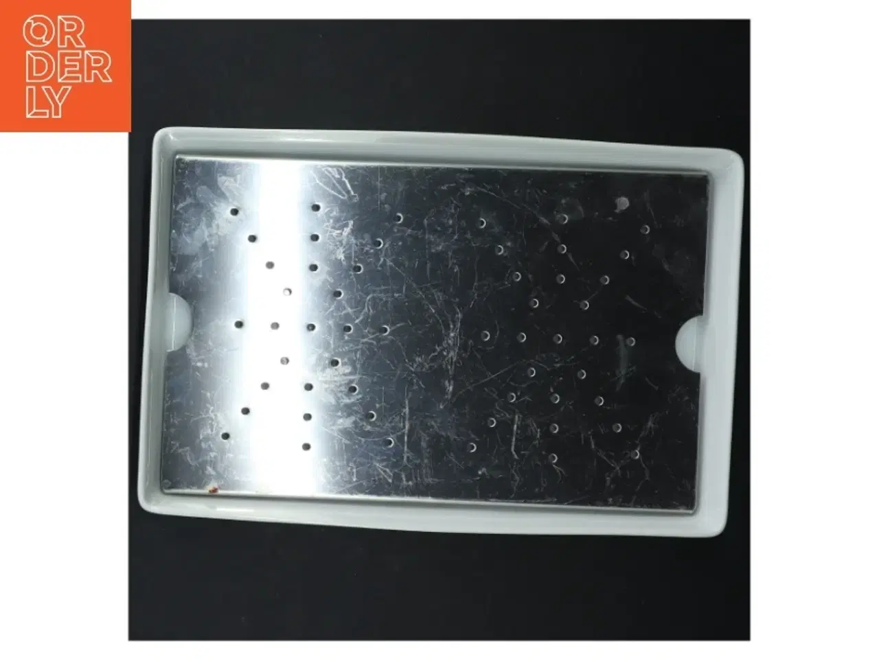 Billede 1 - Bakke med aftagelig rist (str. 27x18 cm)