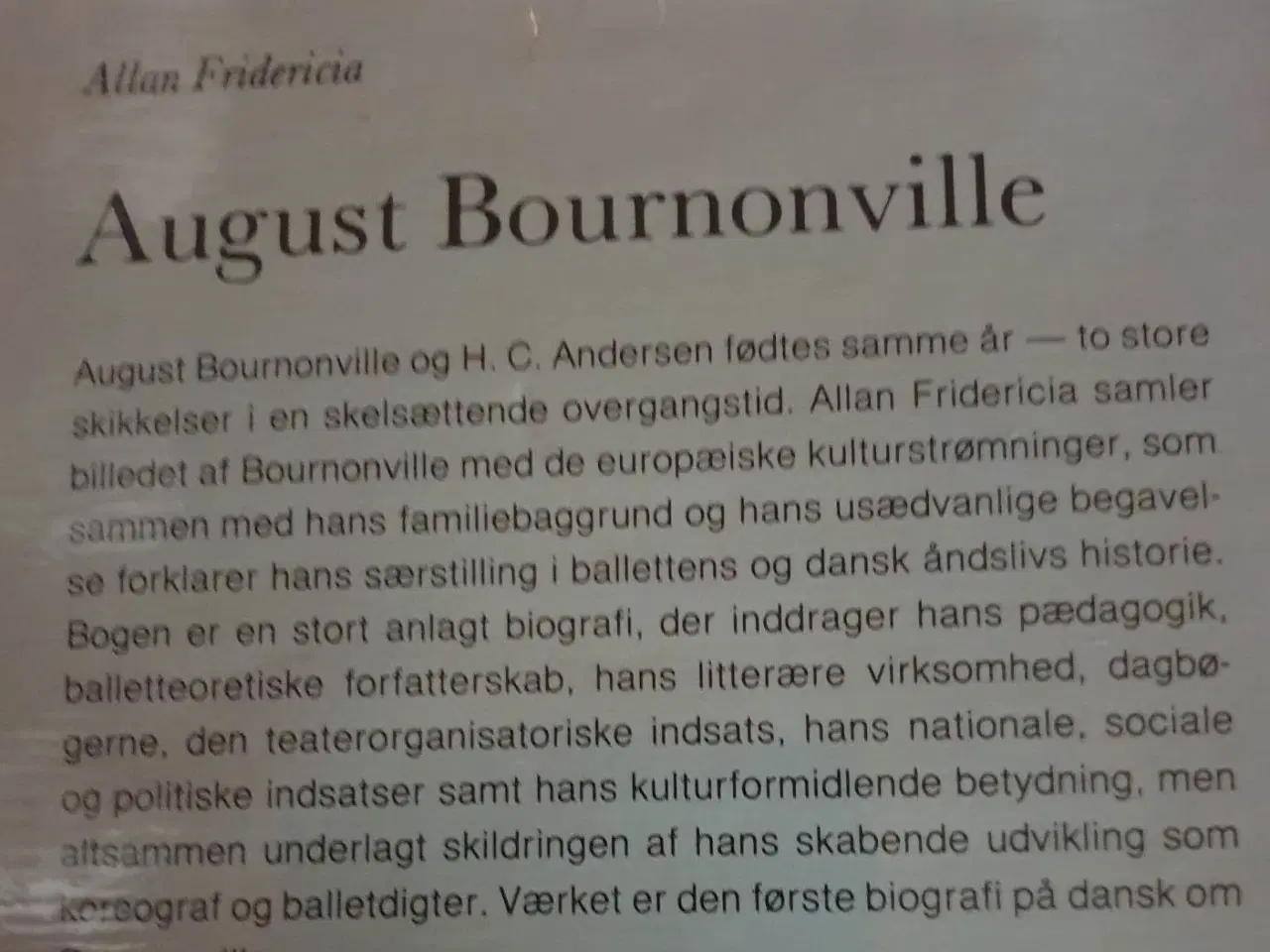 Billede 2 - August Bournonville